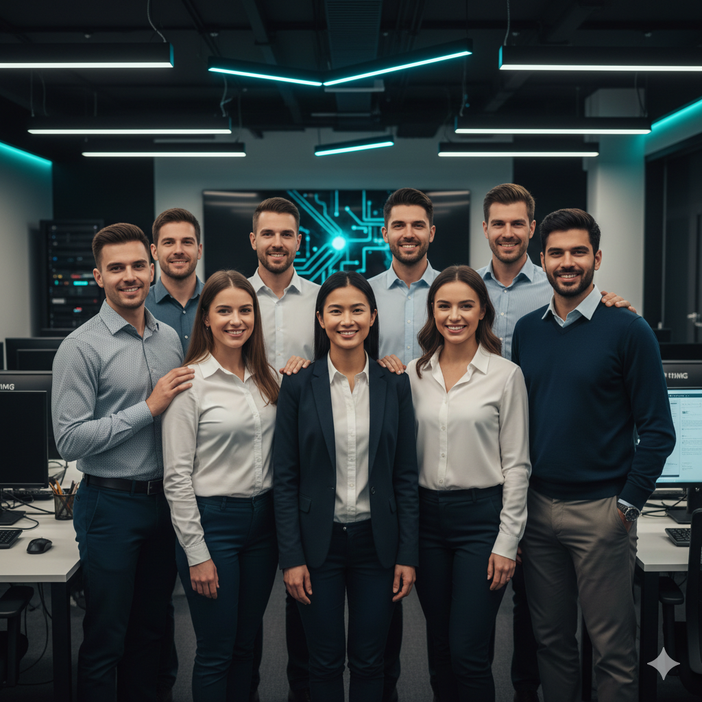 Grupo de profesionales